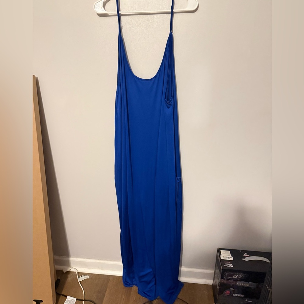 Royal blue maxi/sun dress